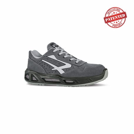 Atmungsaktiver Wildleder-Sicherheitshalbschuh GOING CARPET s ESD U-POWER