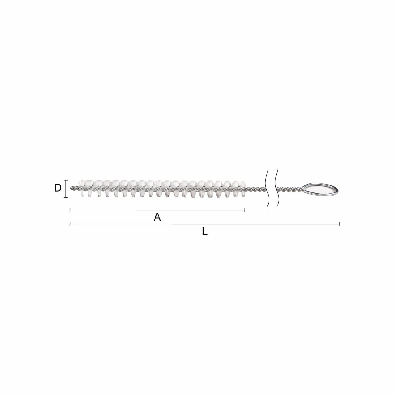 Cepillo manual de nailon para la limpieza SIT