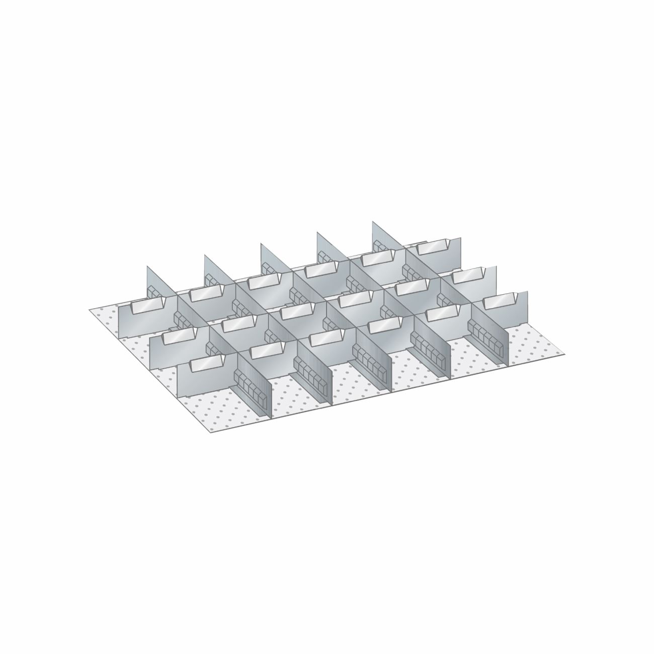 WODEX, Trennwändesatz für die Unterteilung der Schubladen, WX9440/24