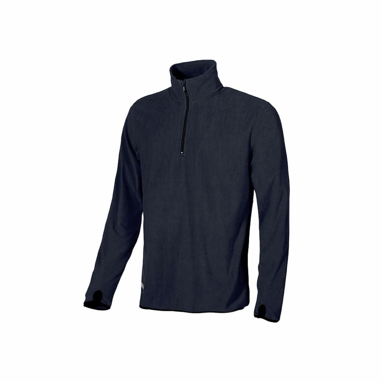 Microfleece work jersey with half zip and thumb hole ARTIC U-POWER