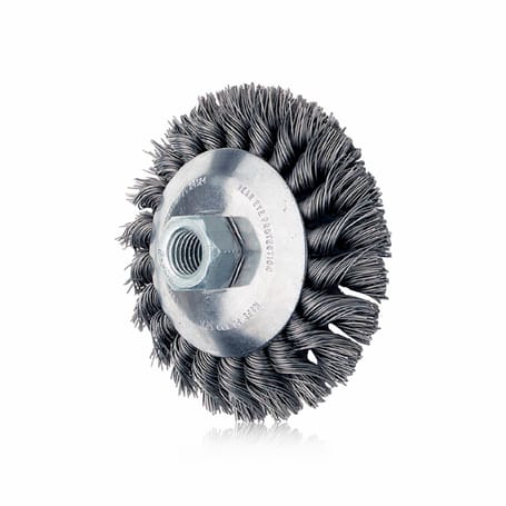 Threaded bevel twist knotted brushes PFERD
