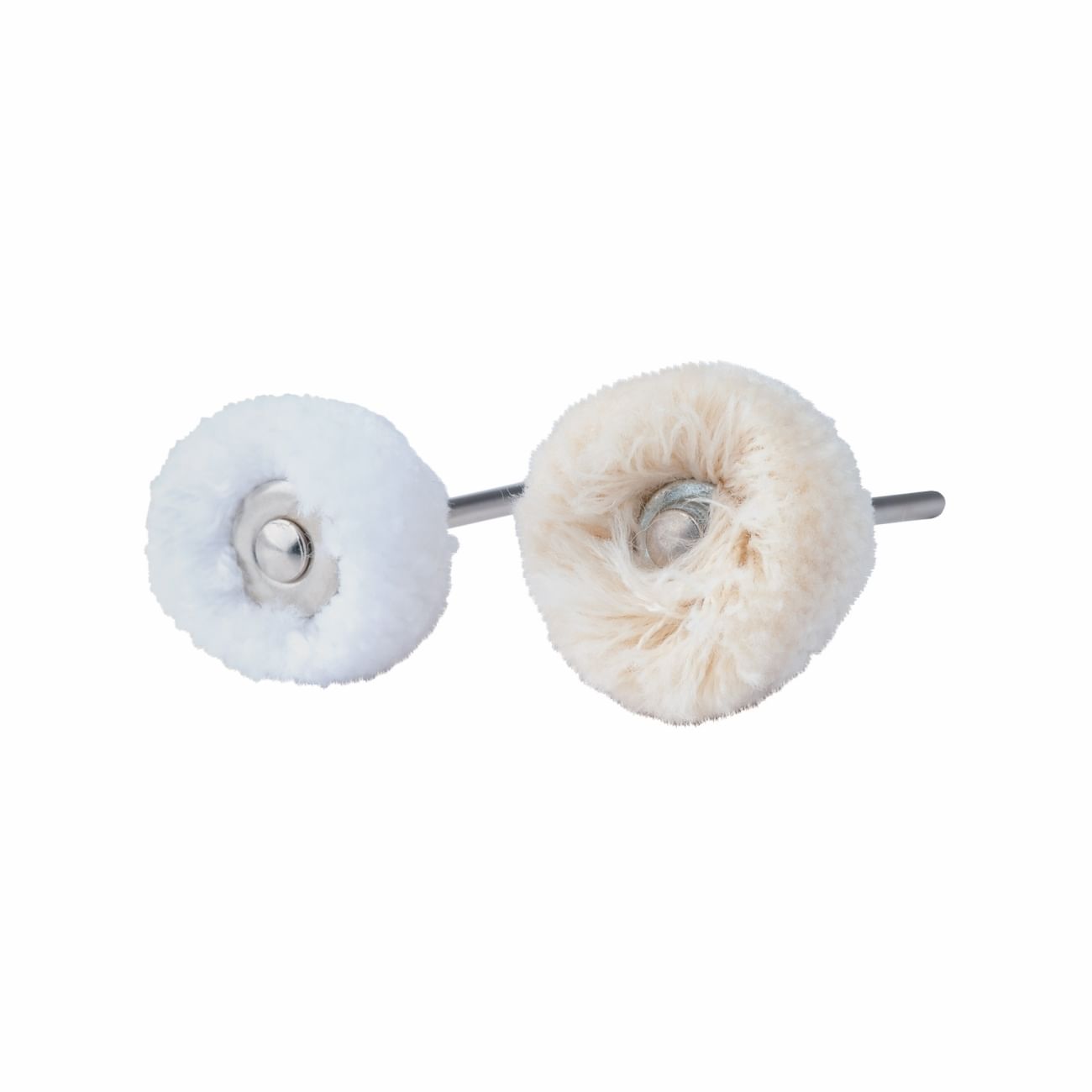 Shank mounted soft cotton wheel buffs GESSWEIN