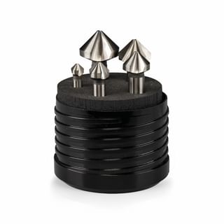 Kit de avellanadores con tres filos a 90° KERFOLG