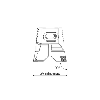 Roughing insert holders SWISS MBM