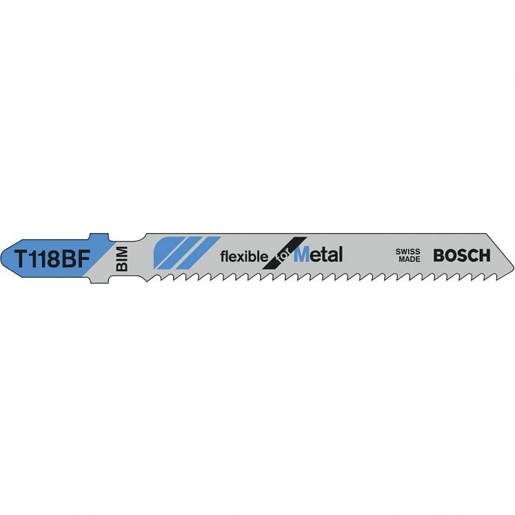Jig saw blades for metal BOSCH T 118 BF