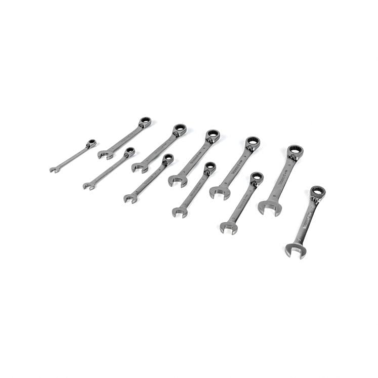 Set of combination wrenches with reversible ratchet WODEX WX1350/K5 - WX1350/K11