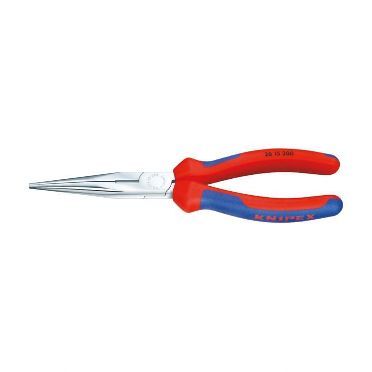 Half round long straight nose pliers KNIPEX 26 15 200