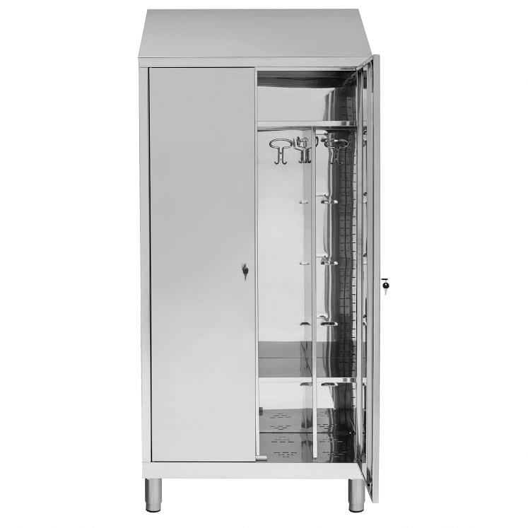 Garment lockers dirty/clean stainless steel AISI 430