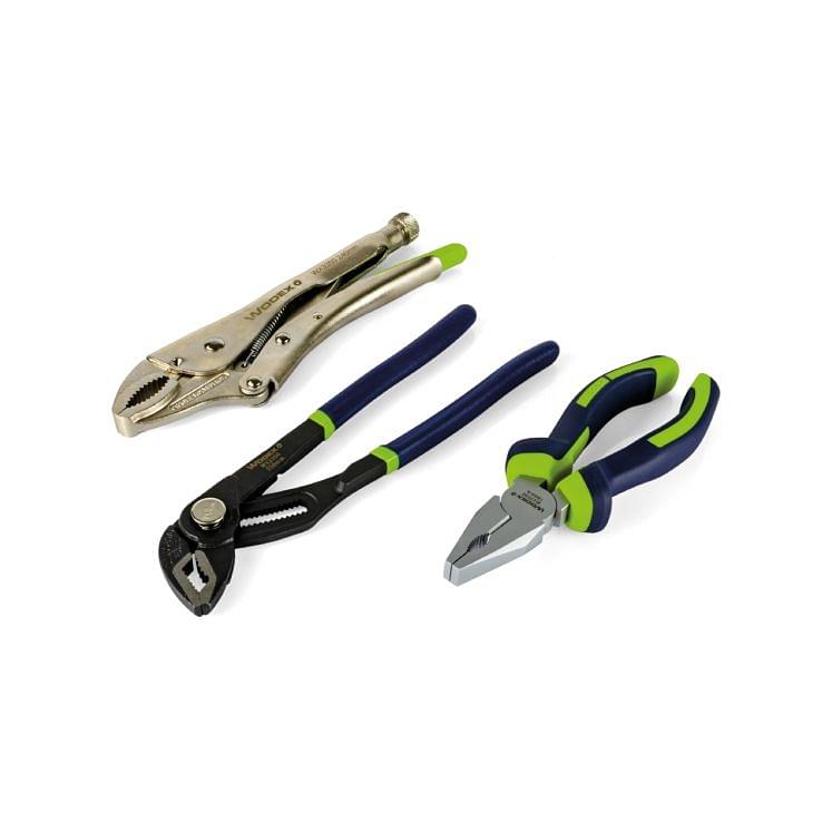 Set of universal and adjustable pliers WODEX WX3745/S3