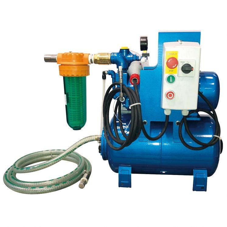 Hydraulic vacuum pump