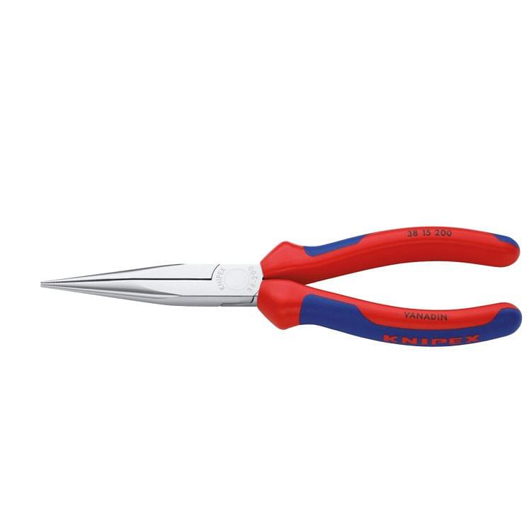 Half round nose pliers for mechanics long KNIPEX 38 15 200