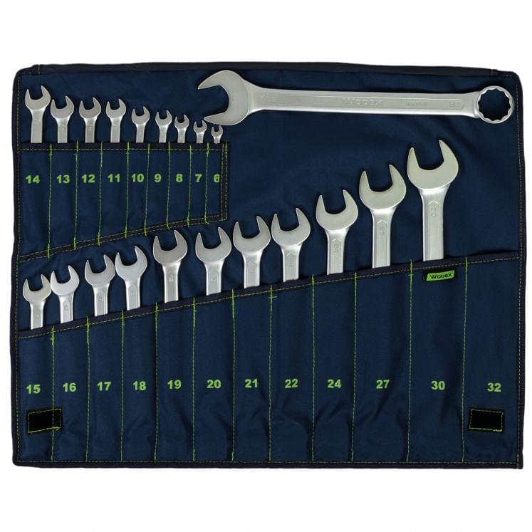 Set of combination wrenches WODEX
