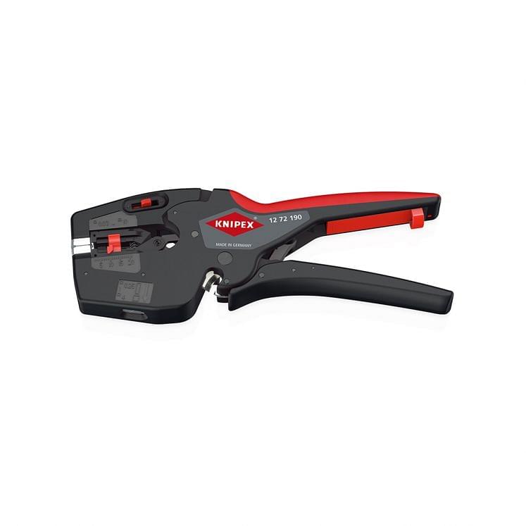 Multifunction pliers for electricians and cable technicians KNIPEX 12 72 190 NEXSTRIP