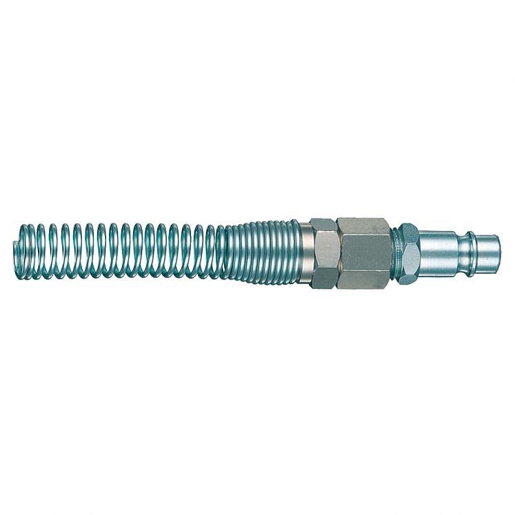 Quick couplings male threaded with spring Italy profile ANI 63/MF
