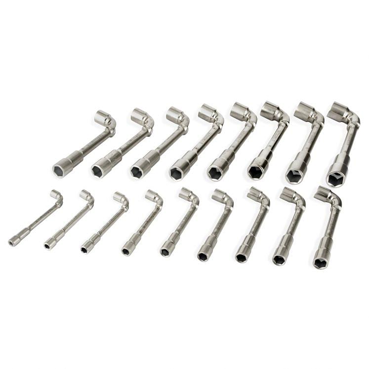 Set of double ended Heavy Duty offset socket wrenches WODEX WODEX WX1860/S5 - WX1860/S6 - WX1860/S17