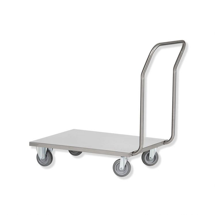 Trolley in stainless steel AISI 304