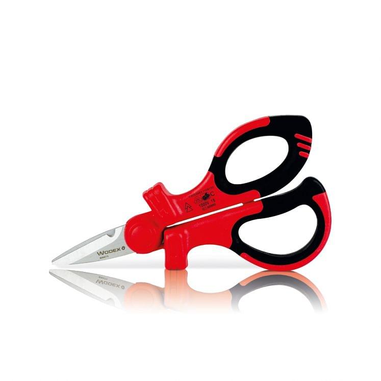 Electrician’s scissors insulated 1000 Volts WODEX