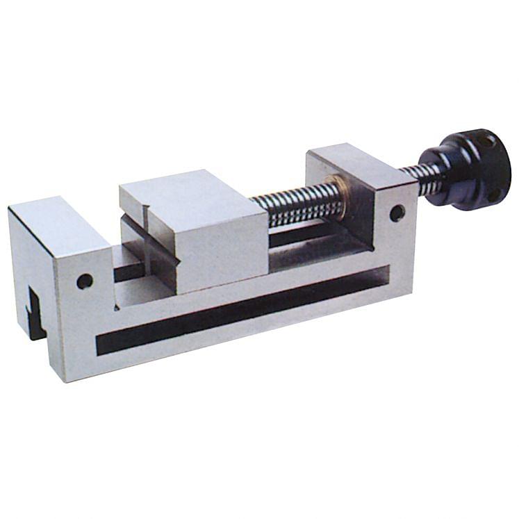 Precision Vice, in tempered and ground steel with screw clamping