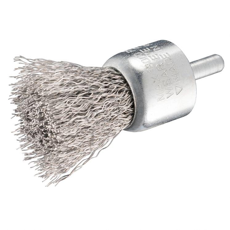 End brushes with shank