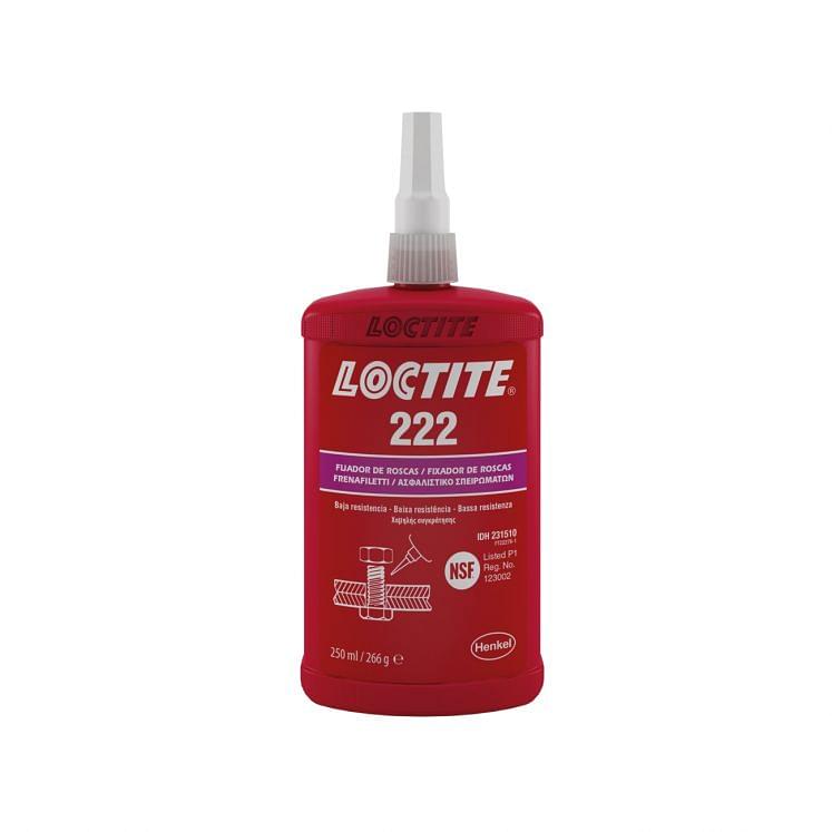 Threadlockers with low mechanical resistance LOCTITE 222