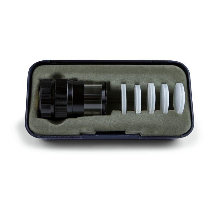 Scale magnifier kit with reticle