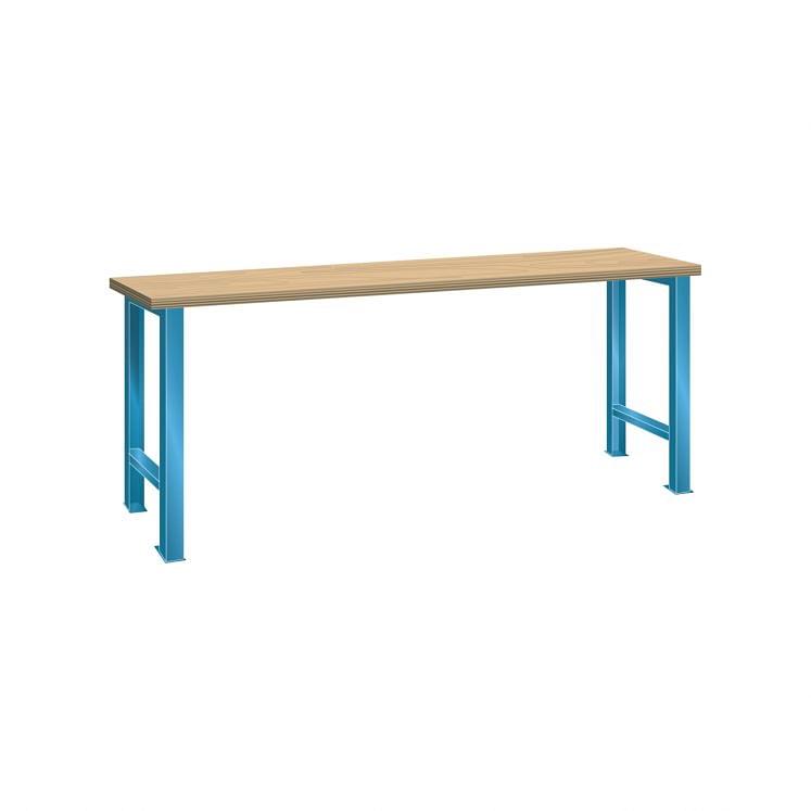 Workbenches with wooden worktops LISTA 40.961-40.963