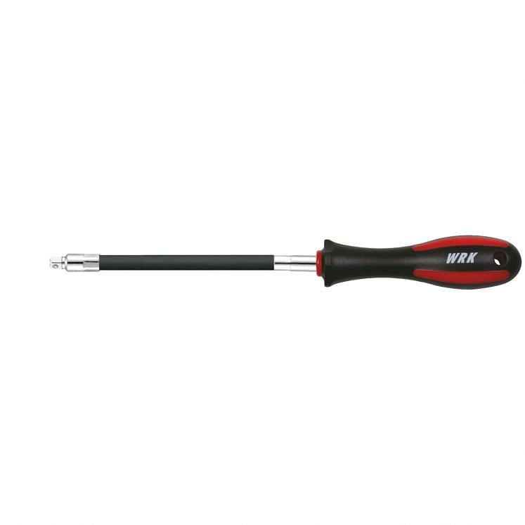 Flexible screwdrivers with an attachment of 1/4"