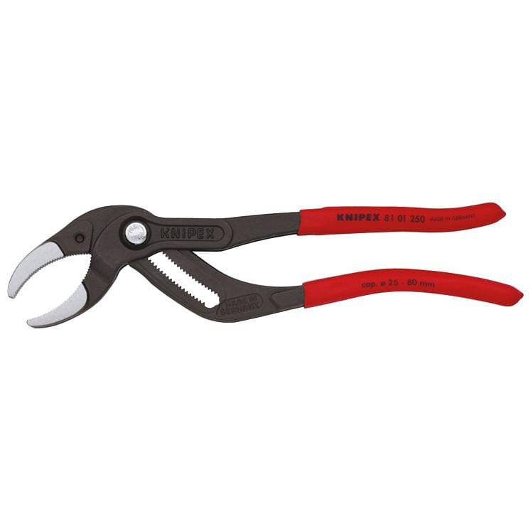 Pliers for plastic pipes and siphons KNIPEX 81 01 250