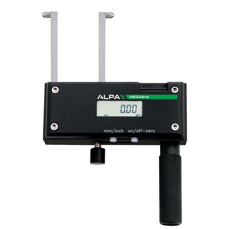 Electronic measuring guages for internal measurement of holes and walls ALPA MEGALINE