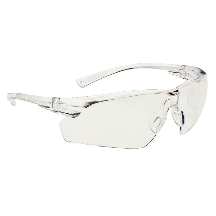 Protective eyewear transparent frame anti-scratch