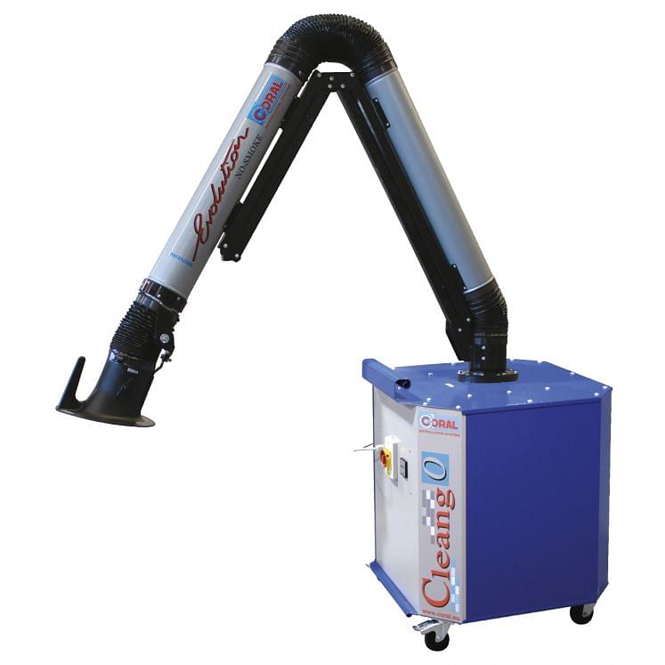 Wheeled aspirators for welding fumes CORAL CLEANGO