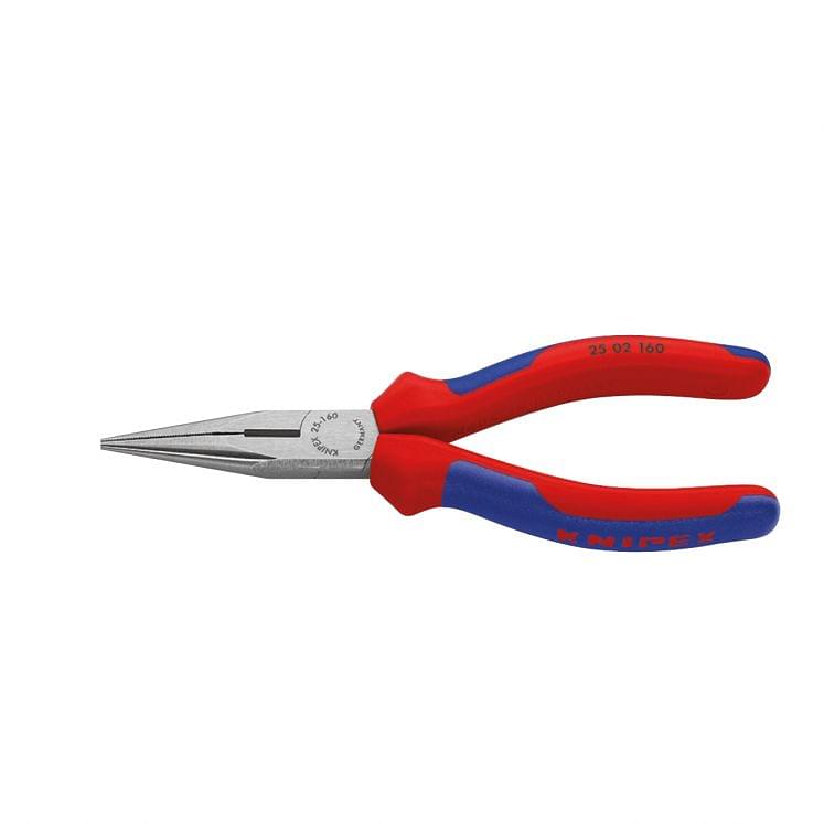 Half round nose pliers for mechanics KNIPEX 25 02 140/160