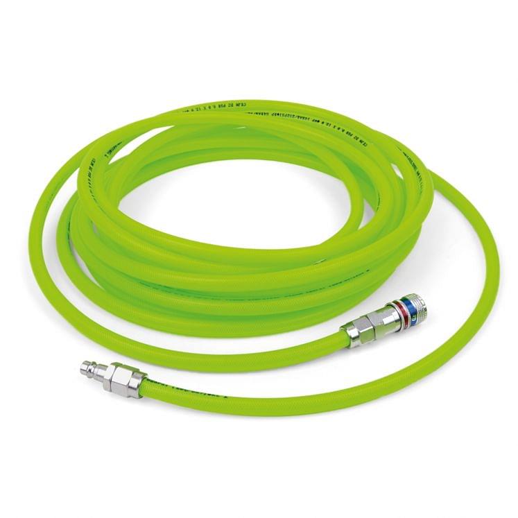 Linear safety hoses hi-visibility with fast connections series 320 DN7.6 CEJN 19-958-924