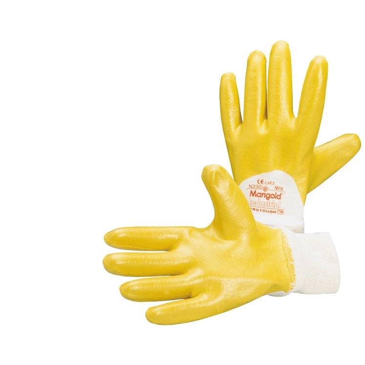 Work gloves in cotton nitrile coated ANSELL NITROTOUGH N230Y