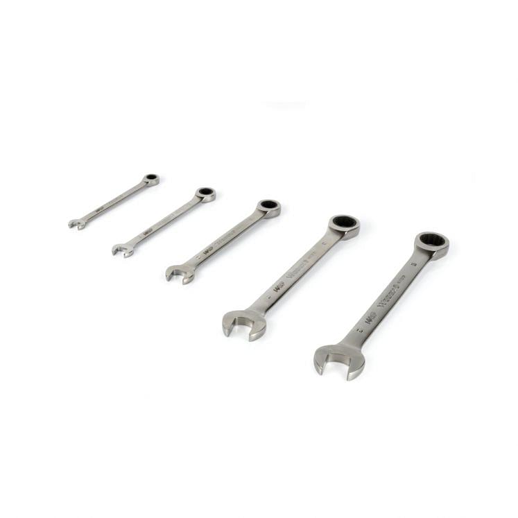 Set of combination ratchet wrenches 144T WODEX WX1310/K5