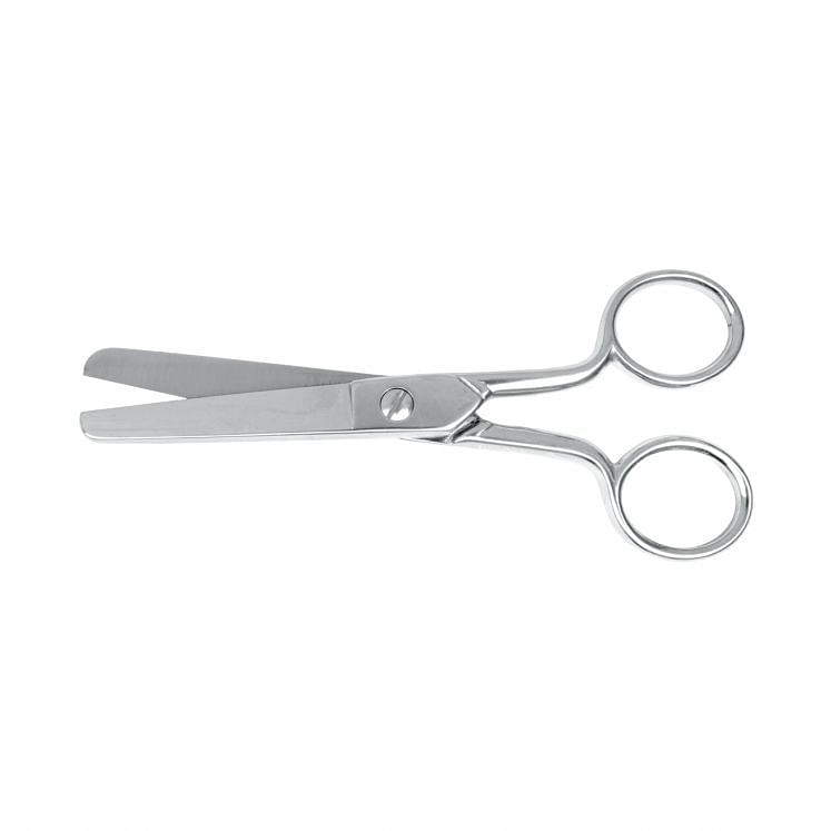 Office scissors with rounded tips