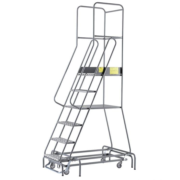 Step ladders with wheels