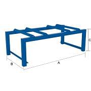 Supports to store drums LTEC Furnishings and storage 38923 0