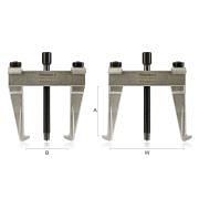 Mechanical pullers with two jaws rapid clamping WRK Hand tools 363507 0