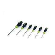 Set of screwdrivers for slotted screws WODEX WX4000/SE6 Hand tools 365356 0