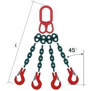 Lifting lifting chain slings M7450 B-HANDLING Lifting systems 4035 0