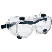 Protective goggles soft plastic frame replaceable lens