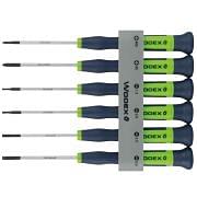Set of micro screwdrivers for slotted and Phillips screws WODEX WX4380/S6 Hand tools 349726 0