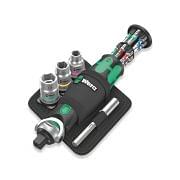 Compact ratchet wrenches with tool kit WERA 8009 Zyklop Pocket Set 2 Hand tools 1004927 0