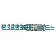Quick couplings male threaded with spring Italy profile ANI 63/MF Pneumatics 1135 0