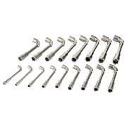 Set of double ended Heavy Duty offset socket wrenches WODEX WODEX WX1860/S5 - WX1860/S6 - WX1860/S17 Hand tools 363324 0