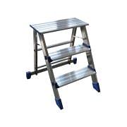 Electro welded aluminium step stools Furnishings and storage 360656 0