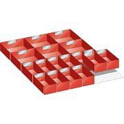 Kit of subdivision material for drawers in plastic boxes 27x36 E LISTA Furnishings and storage 348208 0