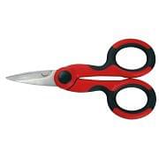 Electricians scissors stainless steel micro-teeth blade bi-component handles WRK Hand tools 16517 0
