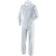 One piece disposable overalls with hood Safety equipment 367019 0